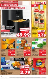 Aktueller Kaufland Prospekt mit Tiefkühlkost, "KNÜLLER", Seite 20