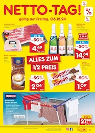 Netto Marken-Discount Wäscheständer im Prospekt 