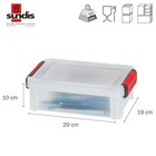 Boite à clip Clip'n Store SUNDIS 2,5L, l.29 x P.19 x H.10 cm - SUNDIS dans le catalogue LEROY MERLIN