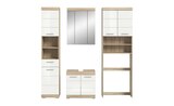 Badmöbel-Set SCHLOONSEE 4 teilig bestehend aus: Hochschrank WBU Spiegelschrank Waschmaschinenumbauschrank Schloonsee Angebote bei Höffner Hamburg für 523,00 €