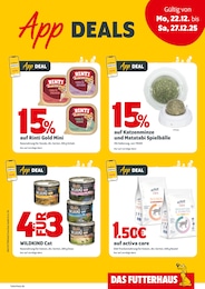 Hundefutter Angebot im aktuellen Das Futterhaus Prospekt auf Seite 1
