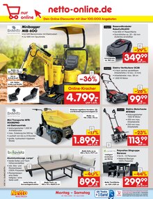Gartenmöbel im Netto Marken-Discount Prospekt "Aktuelle Angebote" mit 65 Seiten (Erfurt)