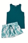 Shorty-Pyjama für 19,99 € bei Tchibo im Supermarkt im Angebot Shorty-Pyjama im aktuellen Tchibo im Supermarkt Prospekt