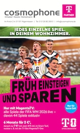 cosmophone Prospekt für Pattensen: "JEDES EINZELNE SPIEL. IN DEINEM WOHNZIMMER.", 12 Seiten, 03.03.2026 - 31.03.2026