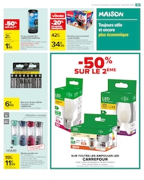 Offre Ampoule Led dans le catalogue Carrefour Market du moment à la page 55