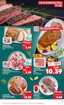 Rindfleisch im Kaufland Prospekt "Aktuelle Angebote" mit 56 Seiten (Bochum)