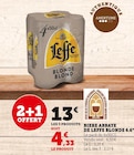 Biere abbaye blonde 6.6° - Leffe en promo chez U Express Saint-Maur-des-Fossés à 13,00 €