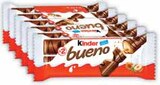 Barre chocolatée bueno chocolat au lait - KINDER en promo chez Intermarché Barre chocolatée bueno chocolat au lait - KINDER dans le catalogue Intermarché