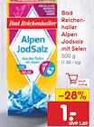 Alpen Jodsalz mit Selen von Bad Reichenhaller für 1,00 € bei Netto Marken-Discount im Angebot Alpen Jodsalz mit Selen von Bad Reichenhaller im aktuellen Netto Marken-Discount Prospekt