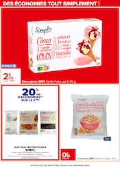Promos Glace Vanille dans le catalogue "Carrefour" de Carrefour à la page 47 Promos Glace Vanille dans le catalogue "Carrefour" de Carrefour à la page 47
