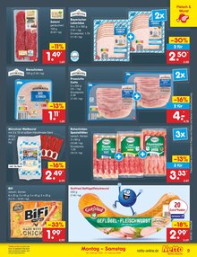 Wurst im Netto Marken-Discount Prospekt "Aktuelle Angebote" mit 50 Seiten (Augsburg)