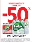 Intermarché Super Florac - Promo -50% remise immédiate sur le 2ème sur tout Volvic Promo -50% remise immédiate sur le 2ème sur tout Volvic à dans le catalogue Intermarché Super à Florac