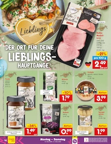 Schweinefleisch im Netto Marken-Discount Prospekt "Aktuelle Angebote" mit 64 Seiten (Fürth)