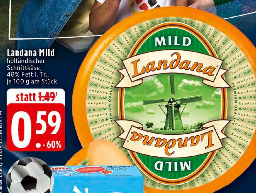 EDEKA Reken - Mild Angebot im Prospekt Mild bei EDEKA im Reken Prospekt für 0,59 €