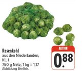 Rosenkohl im Angebot bei nah und gut in Bautzen Rosenkohl Angebote bei nah und gut Bautzen für 0,88 €