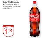 Aktuelle Coca Cola Angebote bei GLOBUS in Hof Aktuelles Limonade Angebot bei GLOBUS in Hof ab 1,19 €