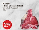 Dry-Aged T-Bone-Steak oder Kotelett von  im aktuellen V-Markt Prospekt für 2,49 €