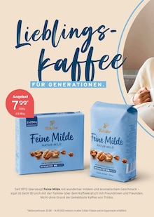 Kaffee im Tchibo im Supermarkt Prospekt "BEREIT FÜR FAMILIENZEIT" mit 37 Seiten (Osnabrück)