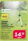 Teleskop-impulssprinkler im Angebot bei Netto mit dem Scottie in Greifswald Teleskop-impulssprinkler Angebote von GARDEN DREAM bei Netto mit dem Scottie Greifswald für 14,99 €