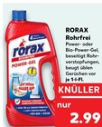 Rohrfrei Power- oder Bio-Power-Gel von RORAX im aktuellen Kaufland Prospekt für 2,99 €