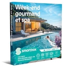 Promo Coffret cadeau SmartBox Week-end gourmand et spa à 229,90 € dans le catalogue Fnac à Moisselles