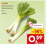 Lauch im Netto Marken-Discount Prospekt Lauch von im aktuellen Netto Marken-Discount Prospekt für 0,59 €