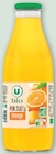 Pur Jus Orange - U BIO dans le catalogue U Express