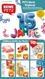 Joghurt im REWE Prospekt in Siegburg Aktueller REWE Prospekt mit Joghurt, "Dein Markt", Seite 1