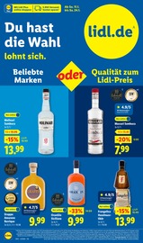 Aktueller Lidl Prospekt mit Schnaps, "LIDL LOHNT SICH", Seite 52