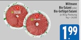 Bio-Salami von Wiltmann im aktuellen EDEKA Prospekt für 1,99 €