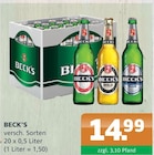 Getränke A-Z Angermünde - BECK'S Angebot im Prospekt BECK'S bei Getränke A-Z im Angermünde Prospekt für 14,99 €