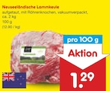 Neuseeländische Lammkeule im Angebot bei Netto Marken-Discount in Melle Neuseeländische Lammkeule Angebote bei Netto Marken-Discount Melle für 1,29 €