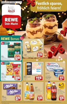 Aktueller REWE Prospekt "Dein Markt" Seite 1 von 29 Seiten für Merenberg