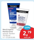 Handcreme von Neutrogena für 2,79 € bei budni im Angebot Handcreme von Neutrogena im aktuellen budni Prospekt