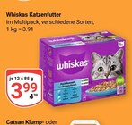 Katzenfutter im Angebot bei GLOBUS in Altenburg Katzenfutter Angebote von Whiskas bei GLOBUS Altenburg für 3,99 €