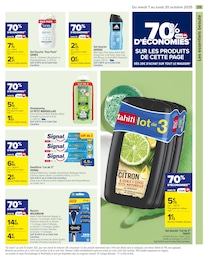 Prix et réduction Rasoir dans le prospectus Carrefour en cours Offre Rasoir dans le catalogue Carrefour du moment à la page 27