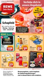 REWE Prospekt "Dein Markt" für Rees, 25 Seiten, 09.02.2026 - 14.02.2026