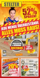 Aktueller wohnen & sparen Stelter Prospekt mit Vorhang, "IHRE EXPERTEN FÜR SCHÖNES WOHNEN", Seite 1