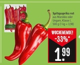 Aktuelles Spitzpaprika rot Angebot bei Marktkauf in Stuttgart ab 1,99 €