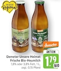 EDEKA - Frische Bio-Heumilch 1,8% Fett Angebot im Prospekt Frische Bio-Heumilch 1,8% Fett bei EDEKA im Prospekt "" für 1,79 €