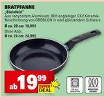Aktuelle Pfanne Angebote bei E center in Ulm Aktuelles Bratpfanne 'Bielefeld' Ø ca. 20 cm Angebot bei E center in Ulm ab 19,99 €