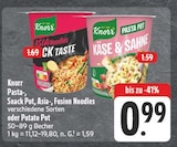 Asia Fusion Noodles Angebote von Knorr bei EDEKA Plauen für 0,99 €