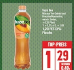 Mix aus Tee-Extrakt und Fruchtsaftkonzentrat von fuze tea im aktuellen EDEKA Prospekt für 1,29 €