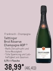 Aktuelles Brut Réserve Champagne AOP Angebot bei METRO in Jena ab 46,40 €