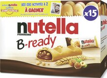 Nutella B-ready - Géant Casino à Toulouse Nutella B-ready en promo chez Géant Casino Toulouse à 3,08 €