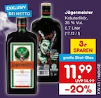 Jägermeister Angebote von Jägermeister bei Netto Marken-Discount Fürth für 11,99 €