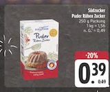 Puder Rüben Zucker Angebote von Südzucker bei E center Fürth für 0,39 €
