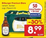 Aktuelles Premium Biere Angebot bei Netto Marken-Discount in Nettetal ab 8,99 €