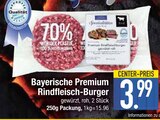 Rindfleisch-Burger von Bayerische Premium im aktuellen EDEKA Prospekt für 3,99 €