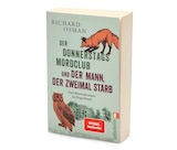 Doppelroman »Der Donnerstags Mordclub« und »Der Mann, der zweimal starb« im aktuellen Tchibo Prospekt